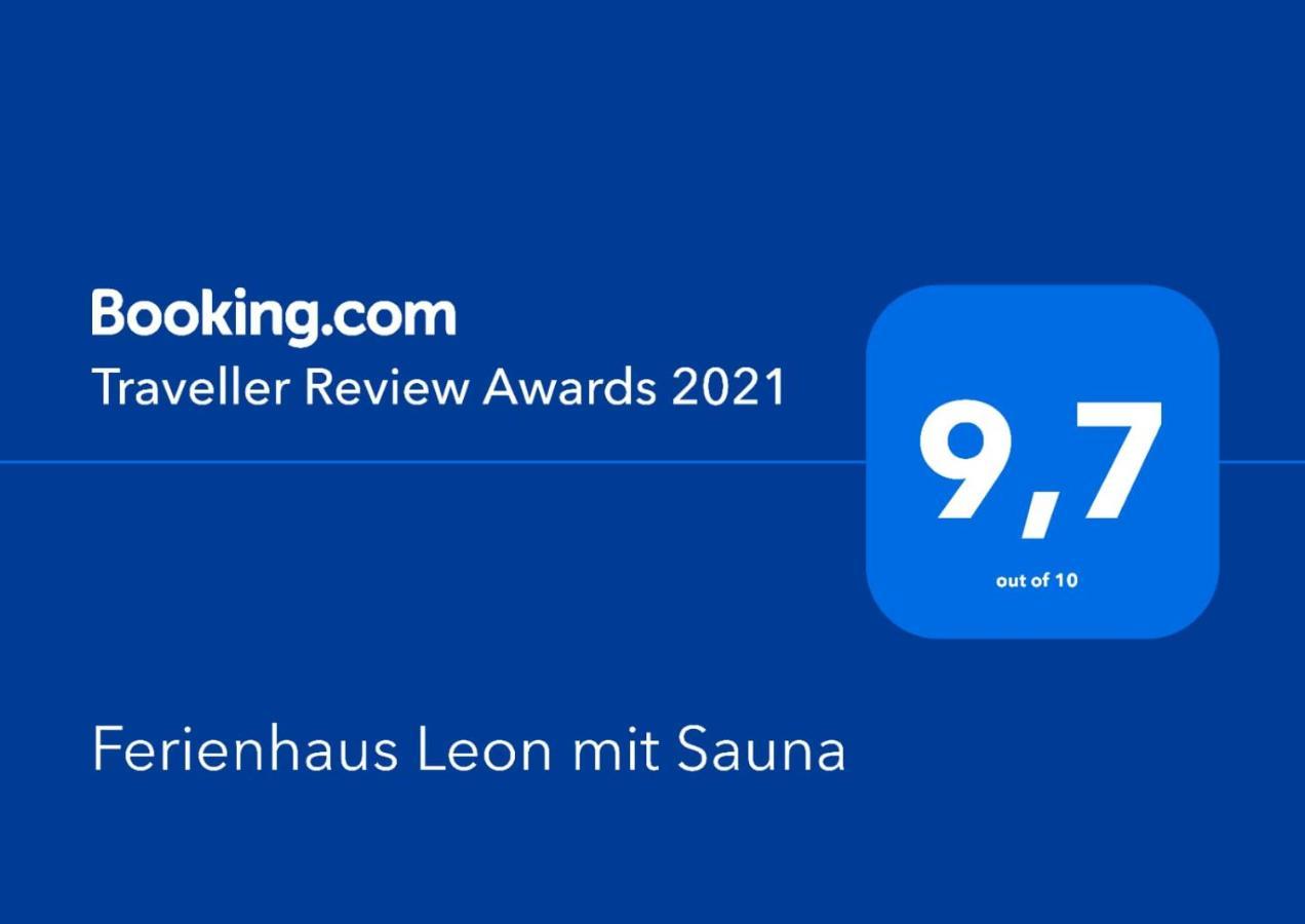 Rehburg-Loccum Ferienhaus Leon Mit Sauna מראה חיצוני תמונה